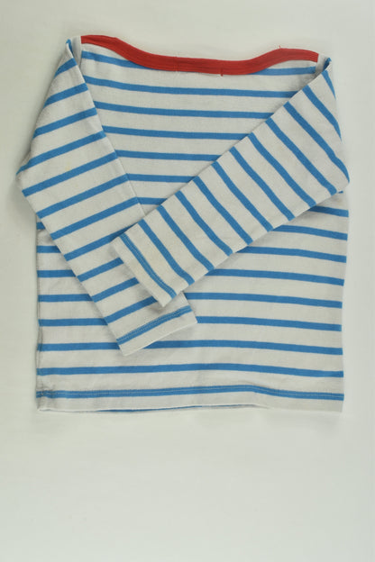 Petit Bateau Size 2-3 (92 cm) Nautical Top