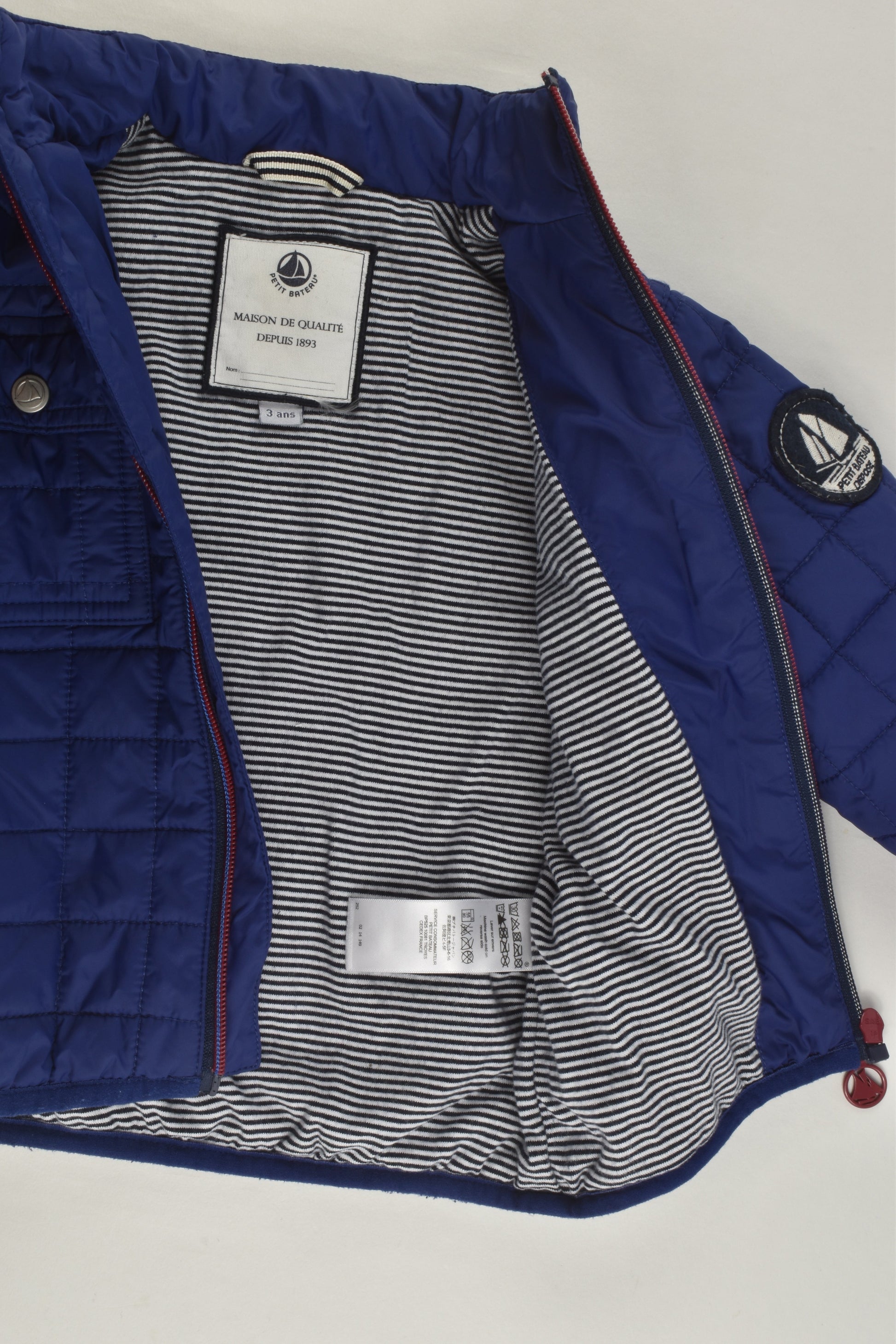 Petit Bateau Size 2-3 (94 cm) Jacket
