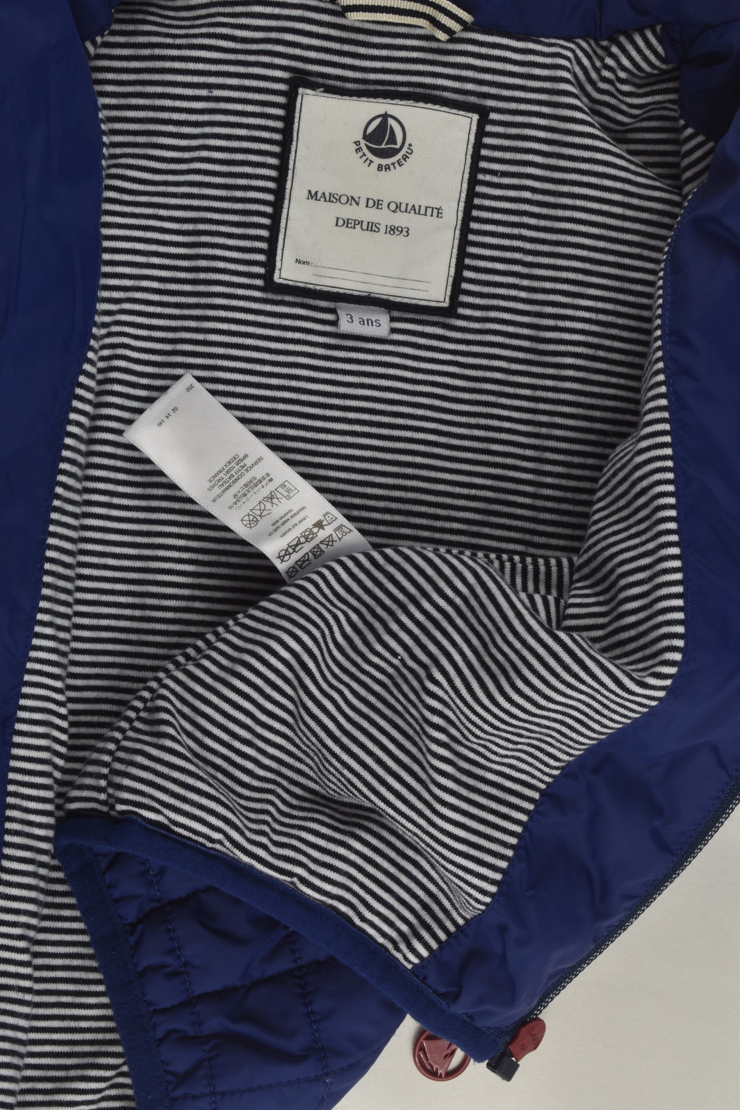 Petit Bateau Size 2-3 (94 cm) Jacket