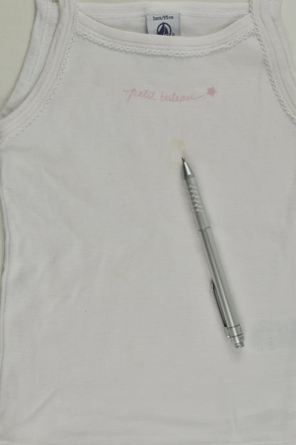 Petit Bateau Size 2 (3 years, 95 cm) Singlet and 6x Underwear