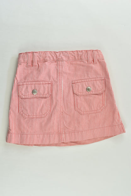 Petit Bateau Size 4 (102 cm) Striped Skirt