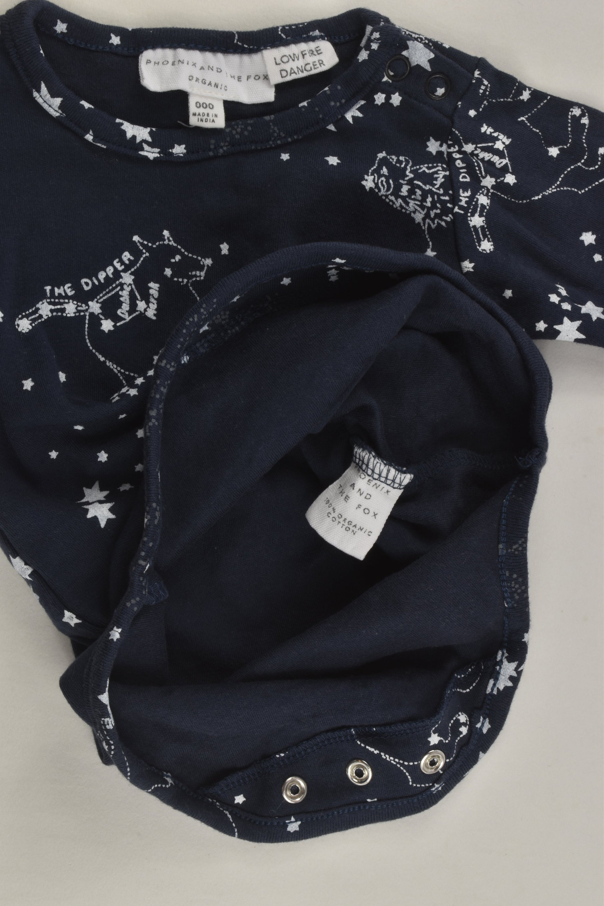 Phoenix and the Fox Size 000 Bodysuit