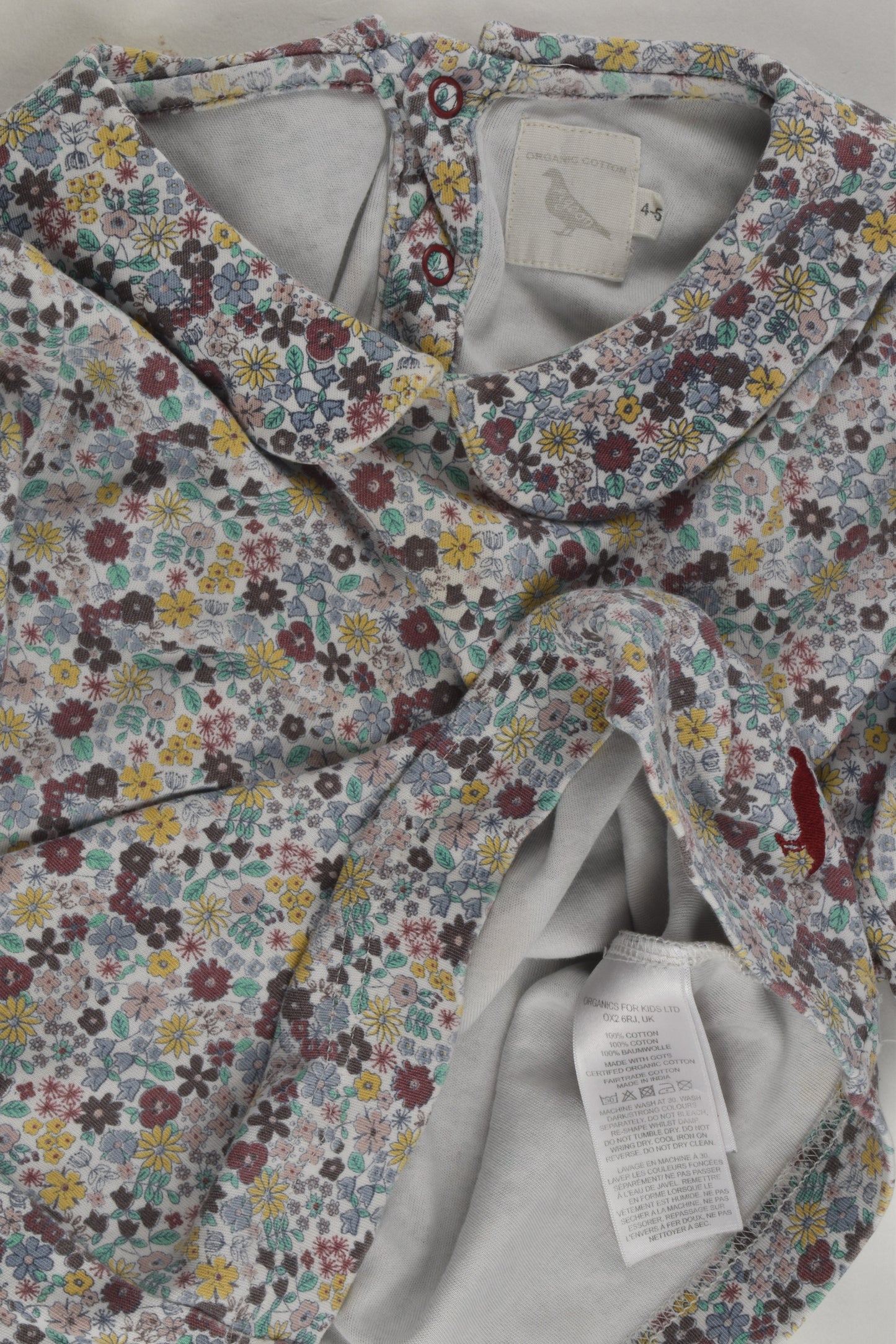 Pigeon Organics Size 4-5 Liberty Print Top