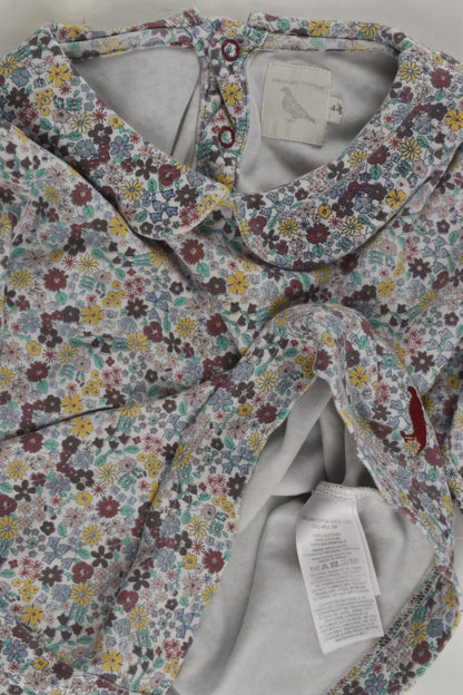 Pigeon Organics Size 4-5 Liberty Print Top