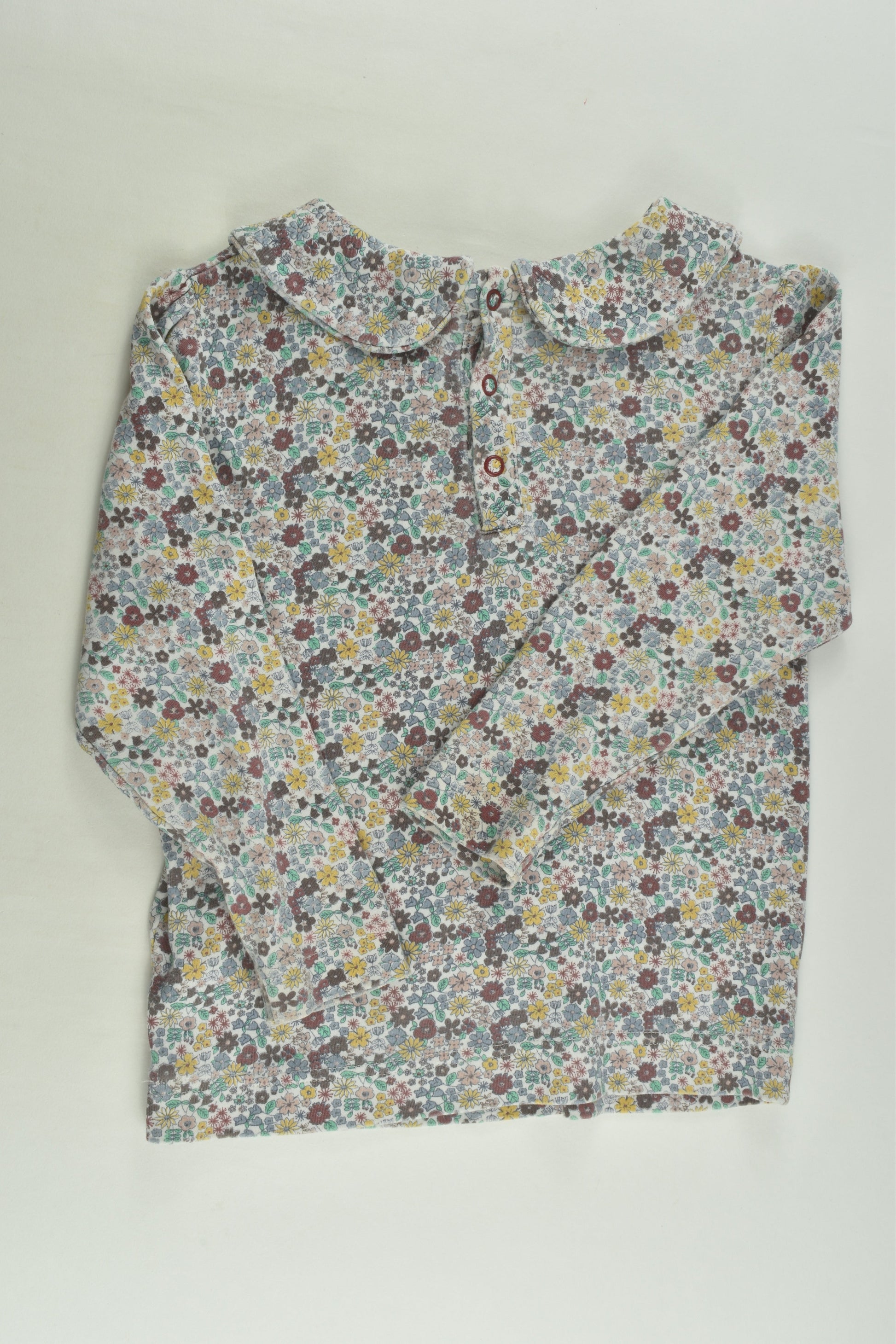 Pigeon Organics Size 4-5 Liberty Print Top
