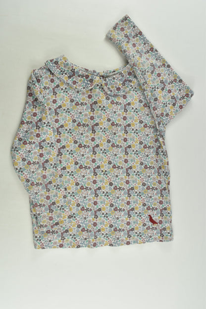 Pigeon Organics Size 4-5 Liberty Print Top
