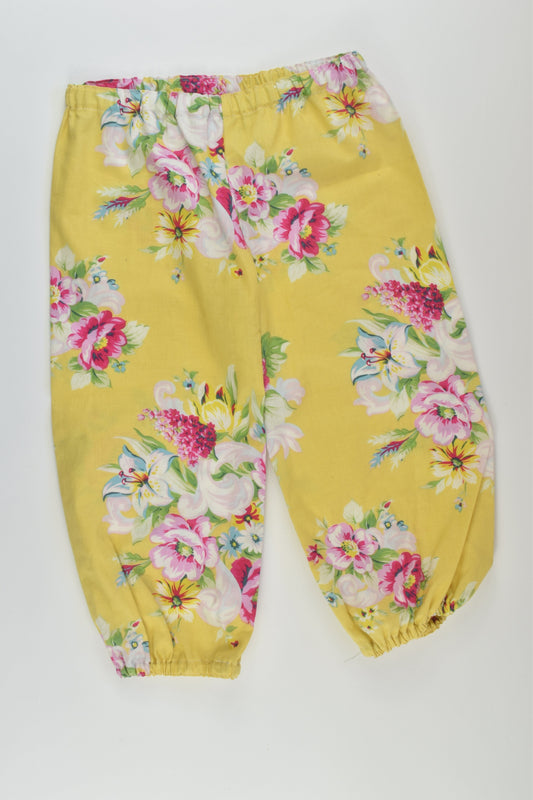 Pigtails & Pirates Size 2 Floral Pants