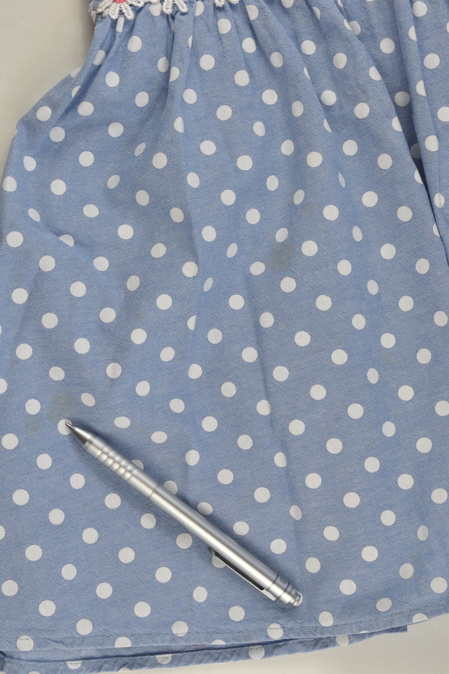 Pinky Size 5 Polka Dots and Flowers Dress