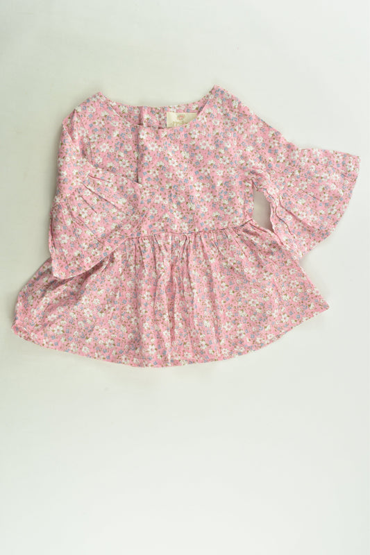 Piper and Me Size 0 Floral Blouse