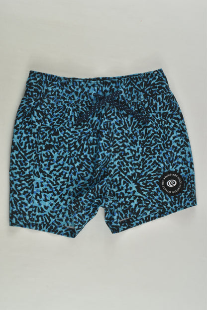 Piping Hot Size 2 Leoprad Print Board Shorts