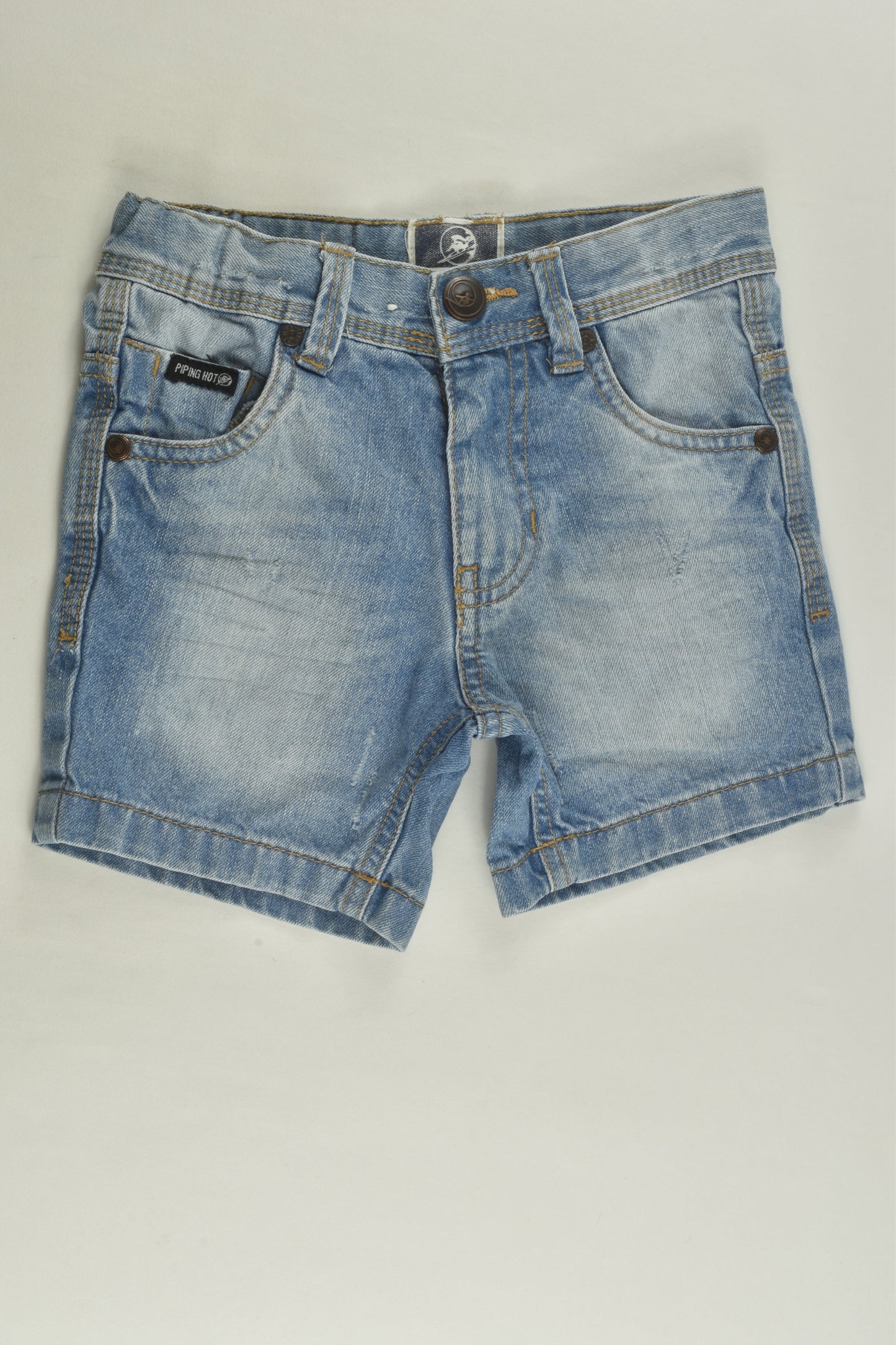 Piping Hot Size 3 Denim Shorts