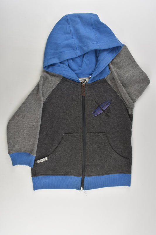 Piping Hot Size 3 Hooded Zip Jumper
