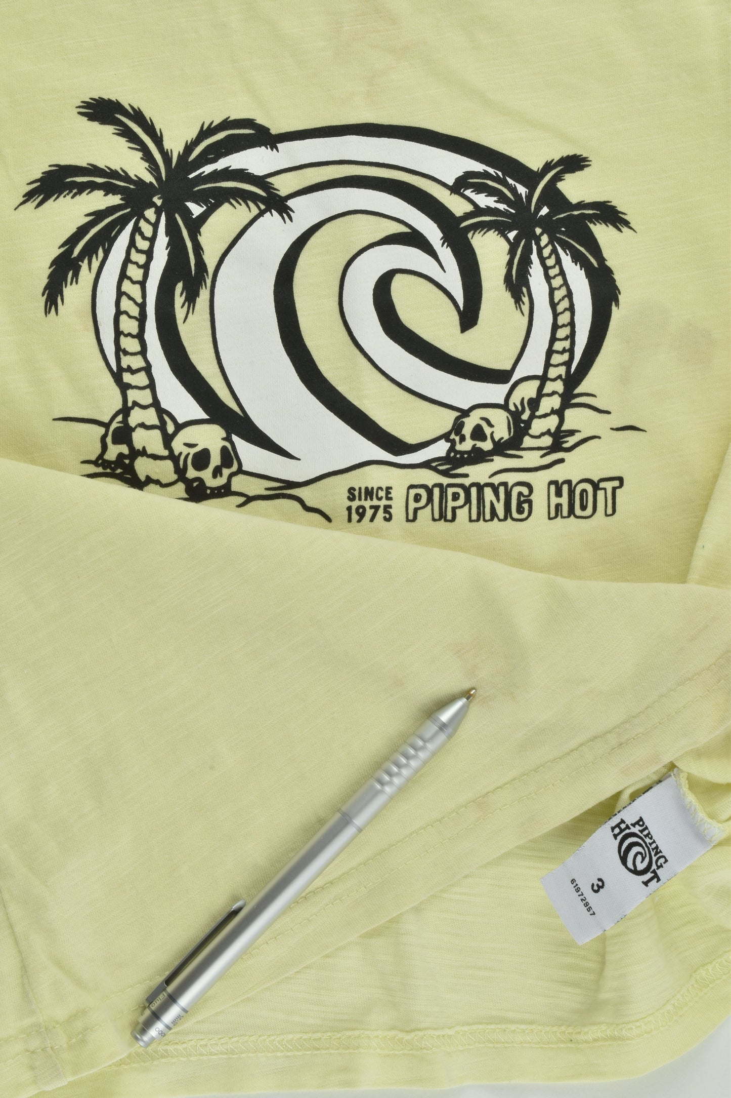 Piping Hot Size 3 Palm Trees T-shirt