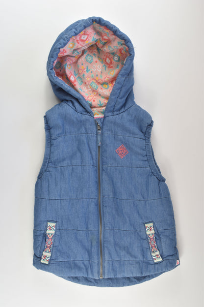 Piping Hot Size 7 Denim Vest