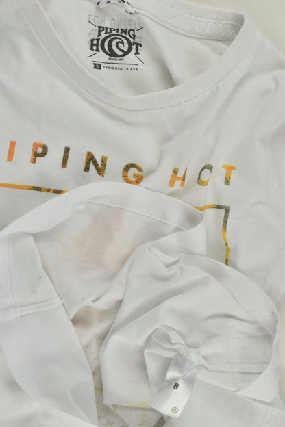 Piping Hot Size 8 'Always Searching' T-shirt