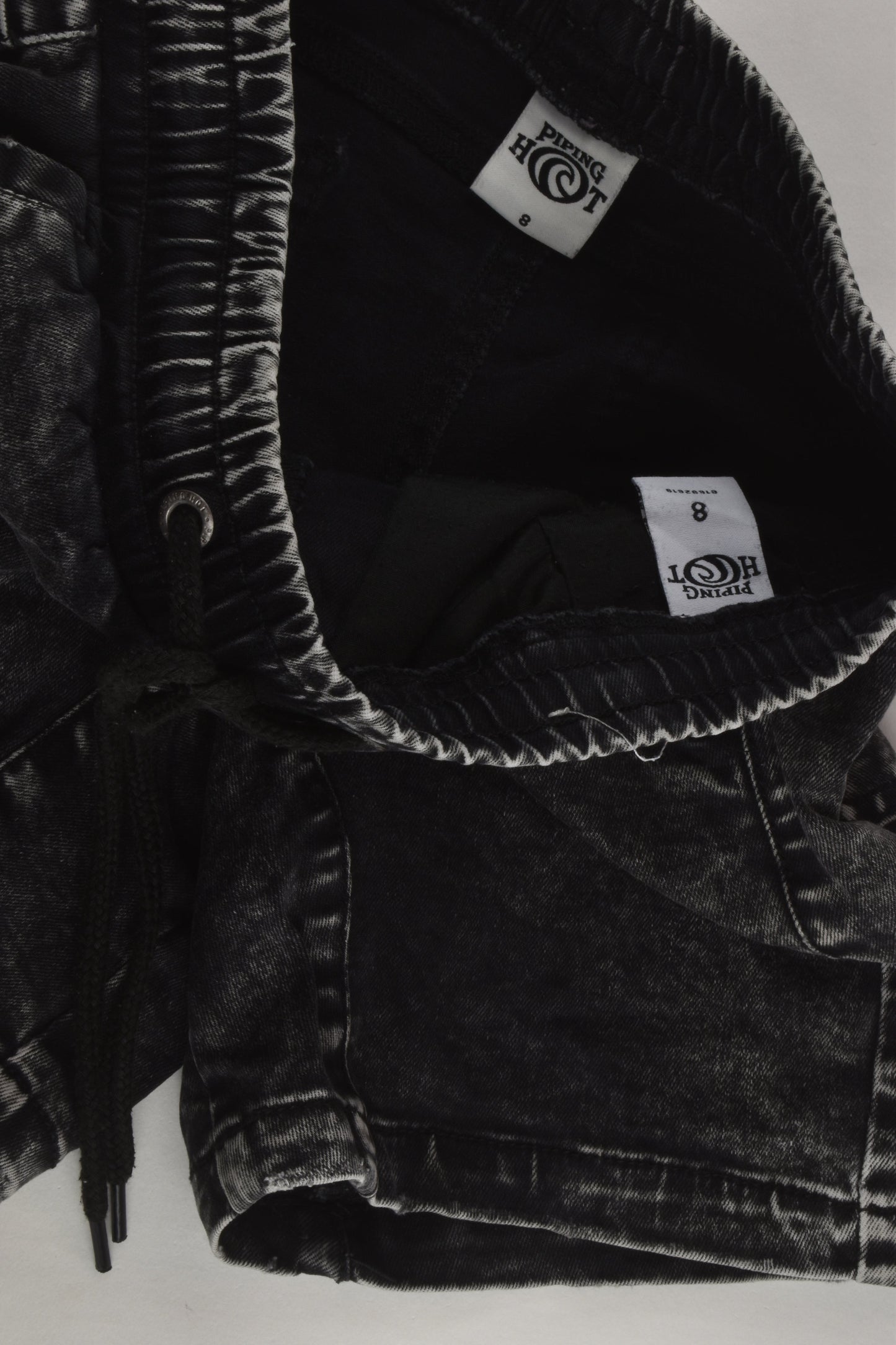 Piping Hot Size 8 Denim Shorts