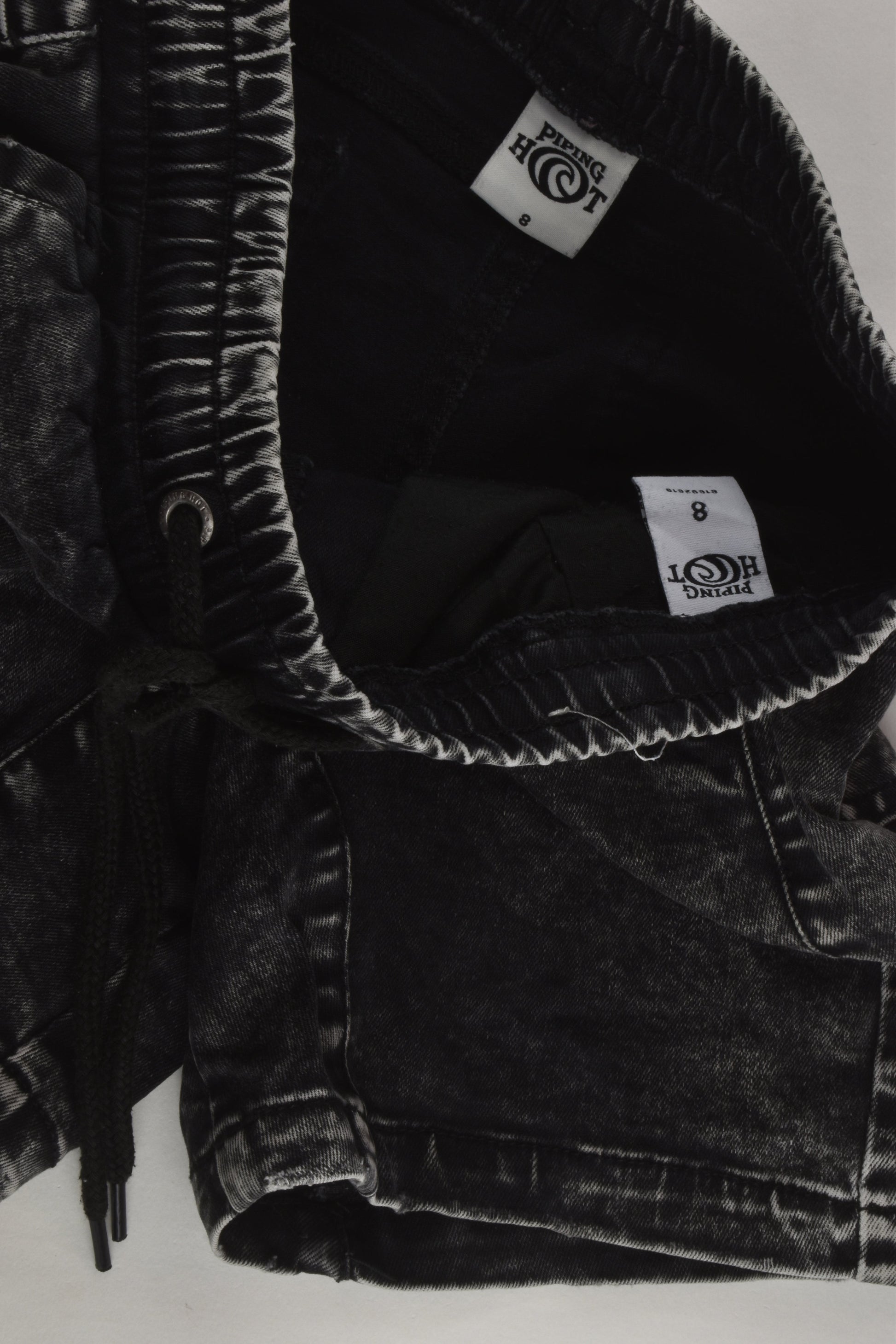 Piping Hot Size 8 Denim Shorts