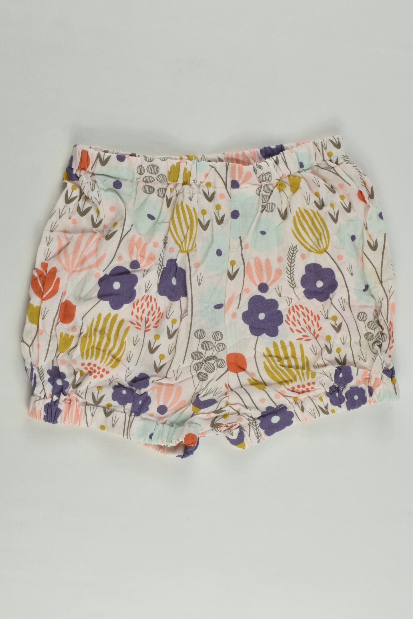 Pip'n'Pop Size 1 Handmade Floral Shorts