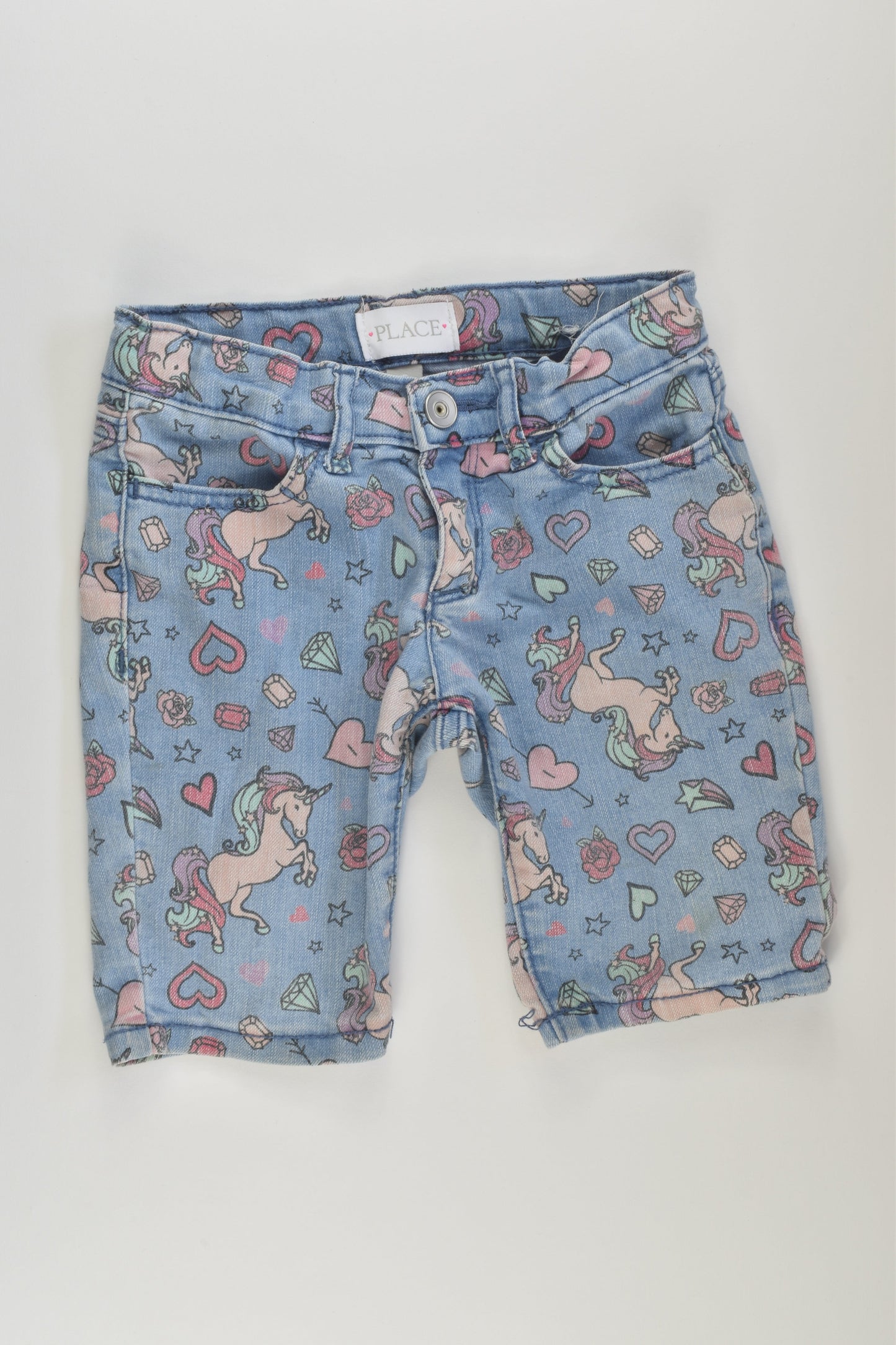Place Size 5 Unicorn Denim Shorts