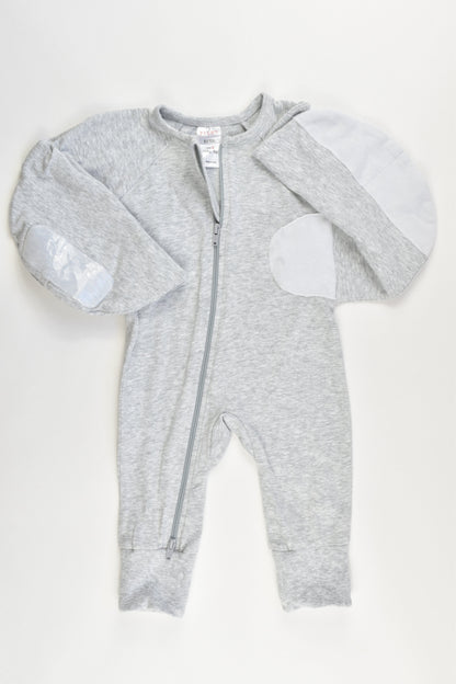 Plum Size 3.5-7kg Swaddle Suit 0.5 tog