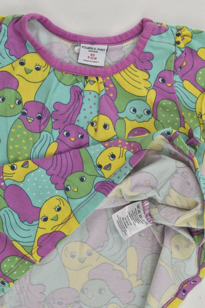 Polarn O. Pyret Size 0-1 (80 cm) Birds Tunic/Dress