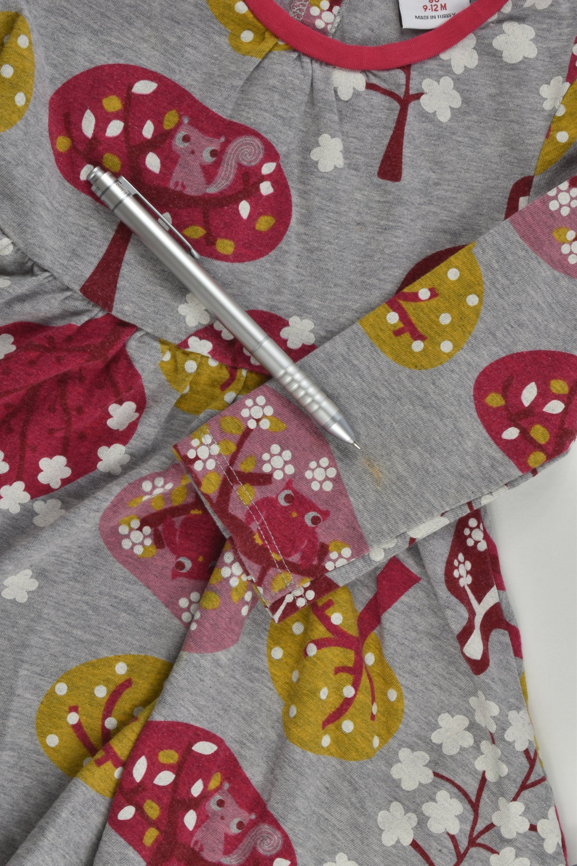 Polarn O. Pyret Size 0-1 (80 cm) Twirly Forest Animals Dress