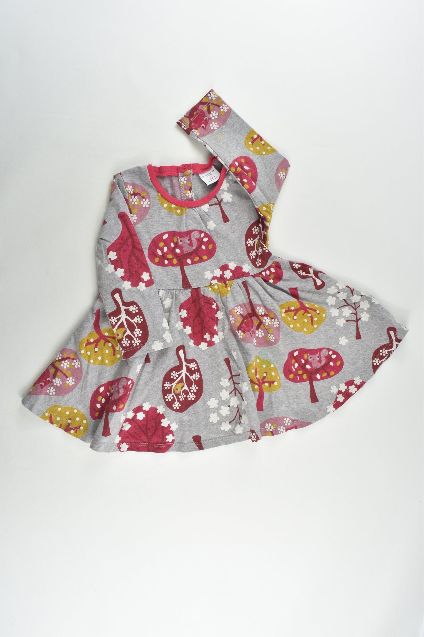 Polarn O. Pyret Size 0-1 (80 cm) Twirly Forest Animals Dress