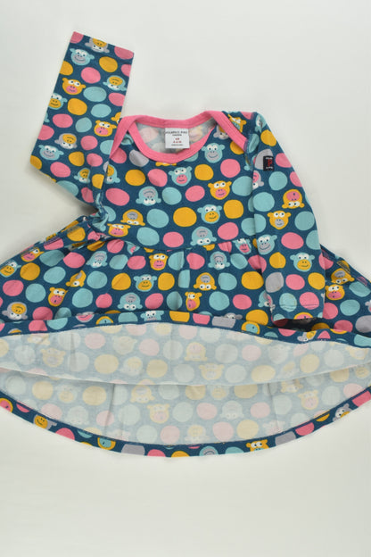 Polarn O. Pyret Size 00 (68 cm) Monkey Dress