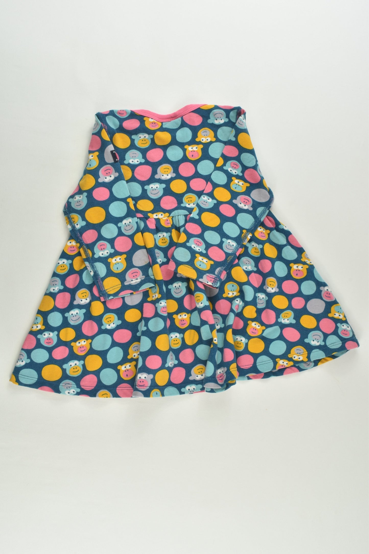 Polarn O. Pyret Size 00 (68 cm) Monkey Dress