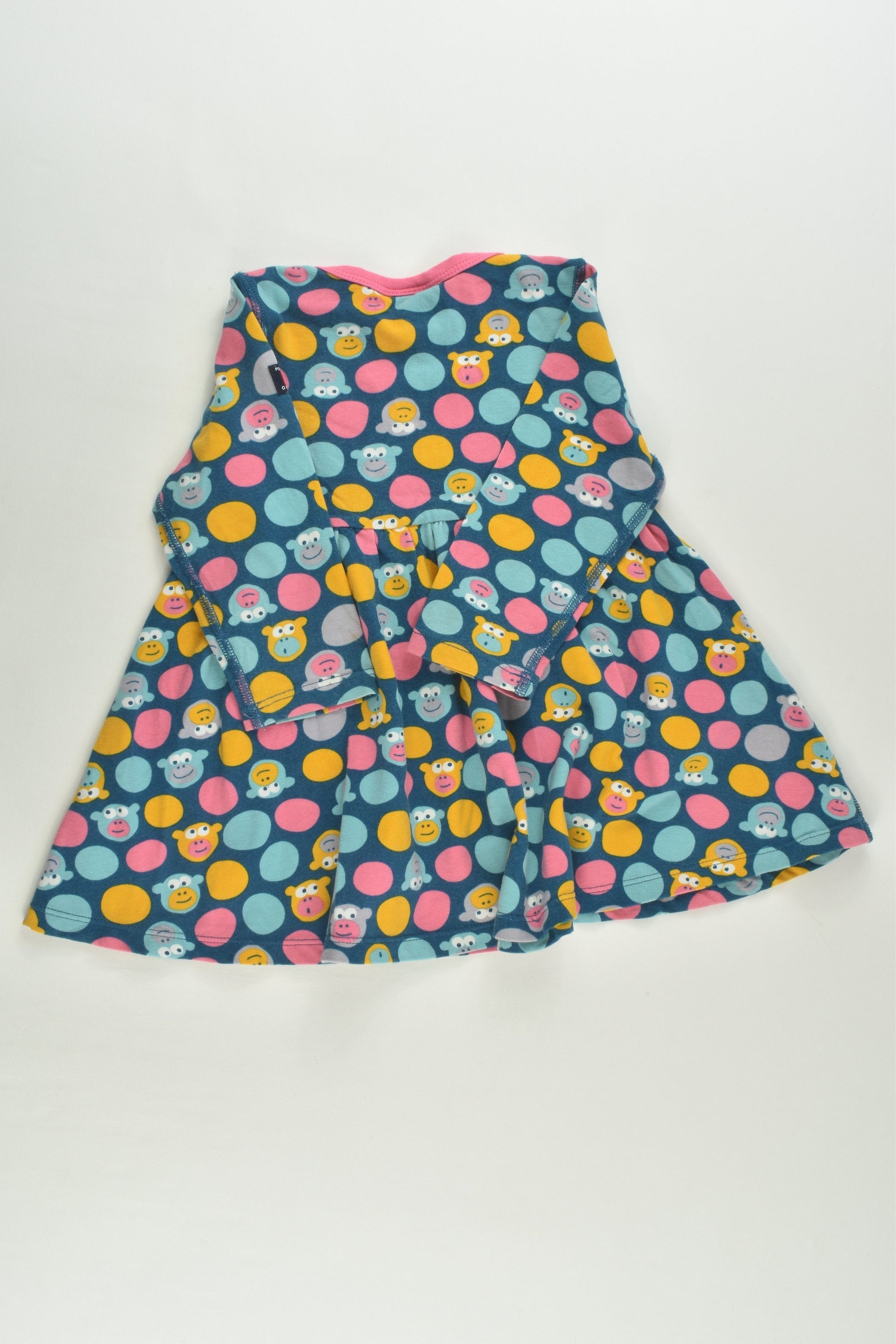 Polarn O. Pyret Size 00 (68 cm) Monkey Dress