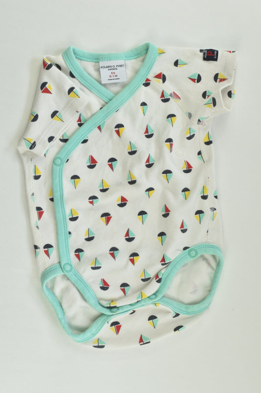 Polarn O. Pyret Size 0000 (50 cm) Nautical Bodysuit