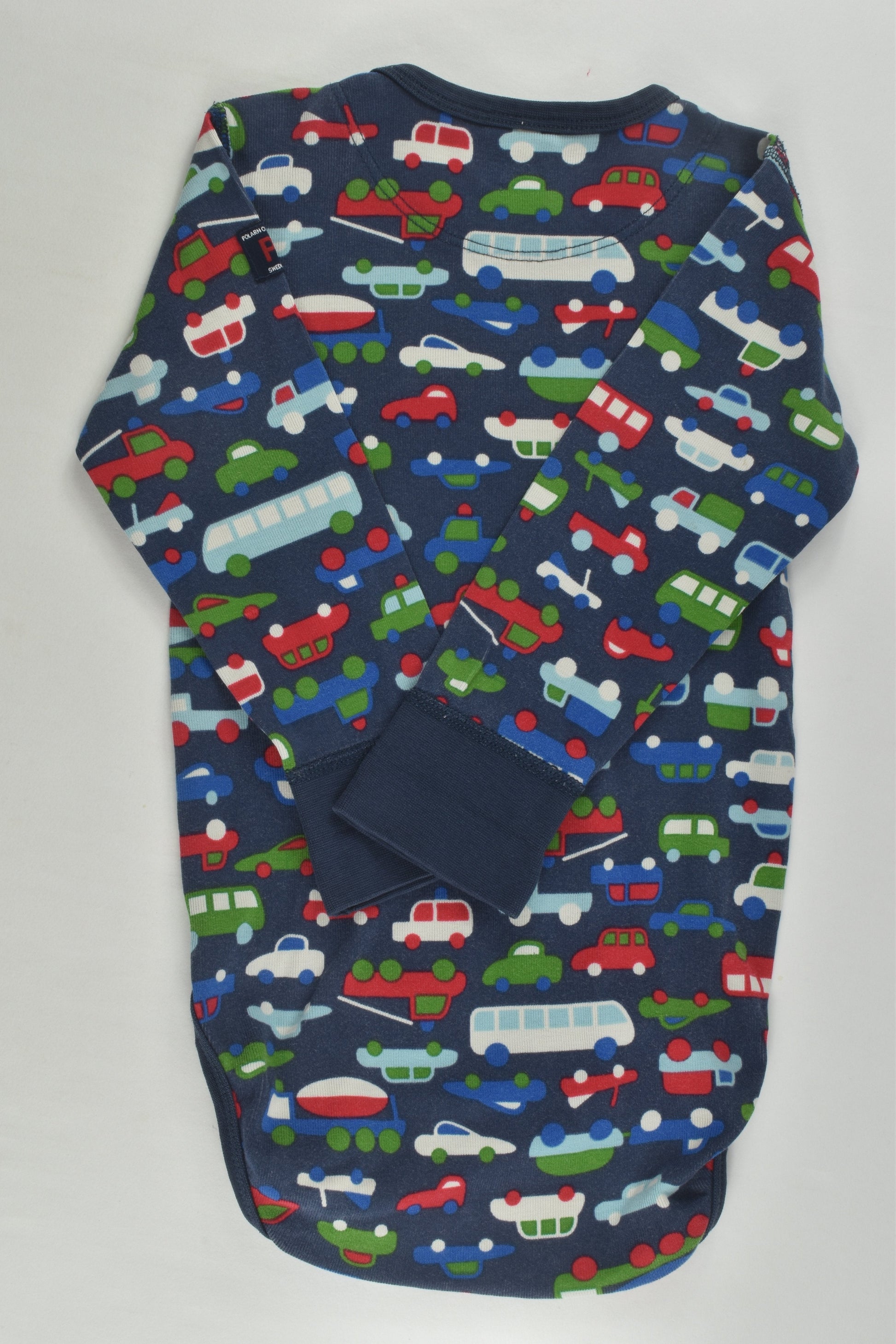 Polarn O. Pyret Size 1 (86 cm) Cars Bodysuit