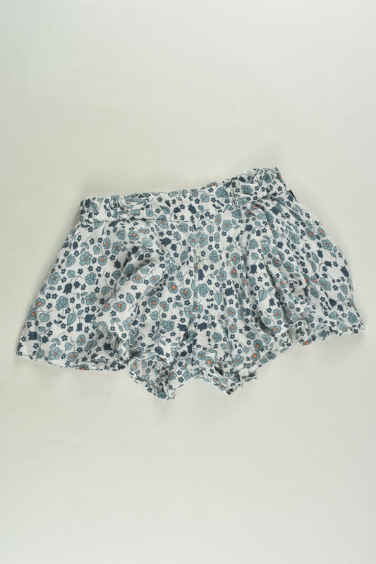 Polarn O. Pyret Size 1 (86 cm) Floral Shorts