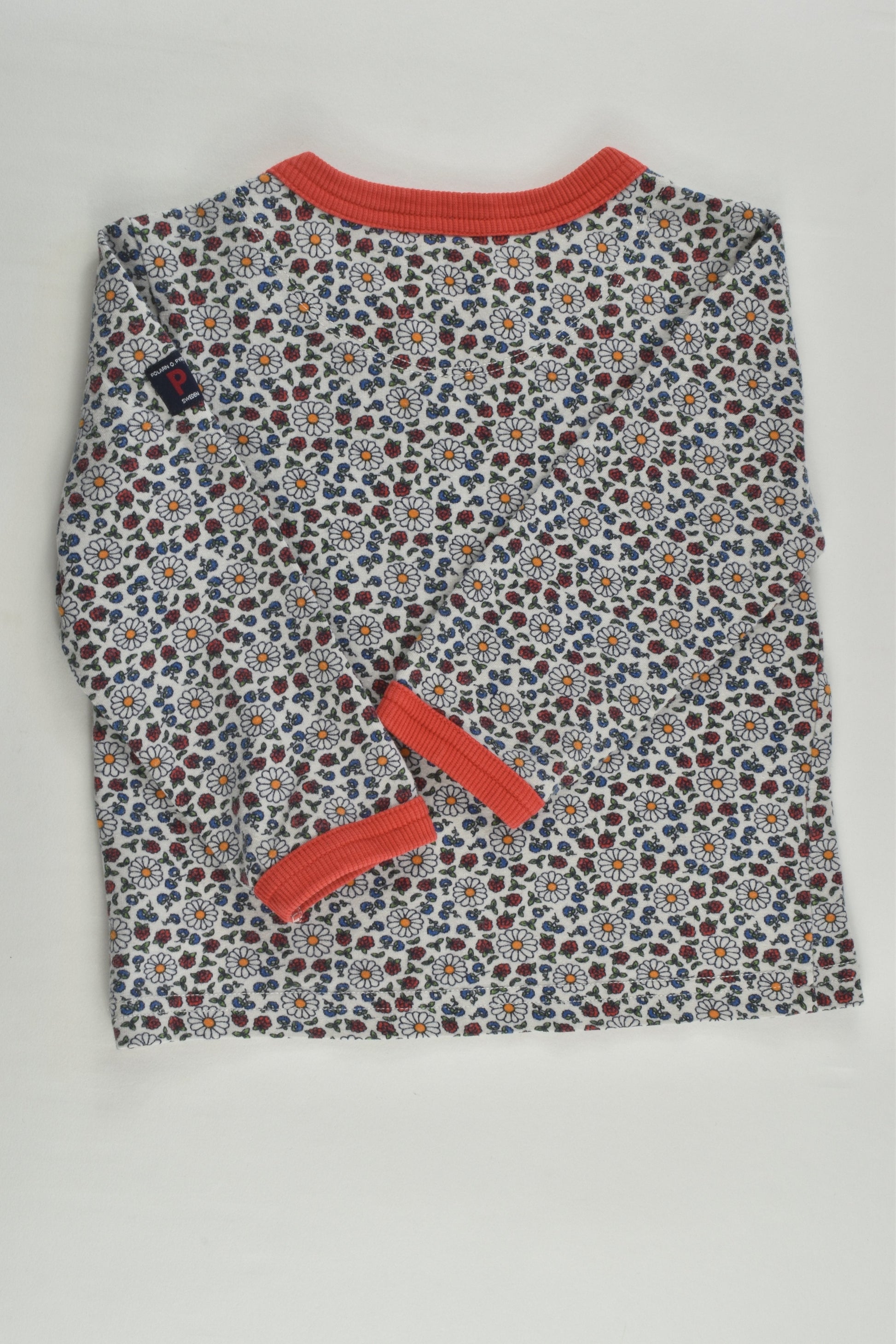 Polarn O. Pyret Size 1 (86 cm) Floral Top