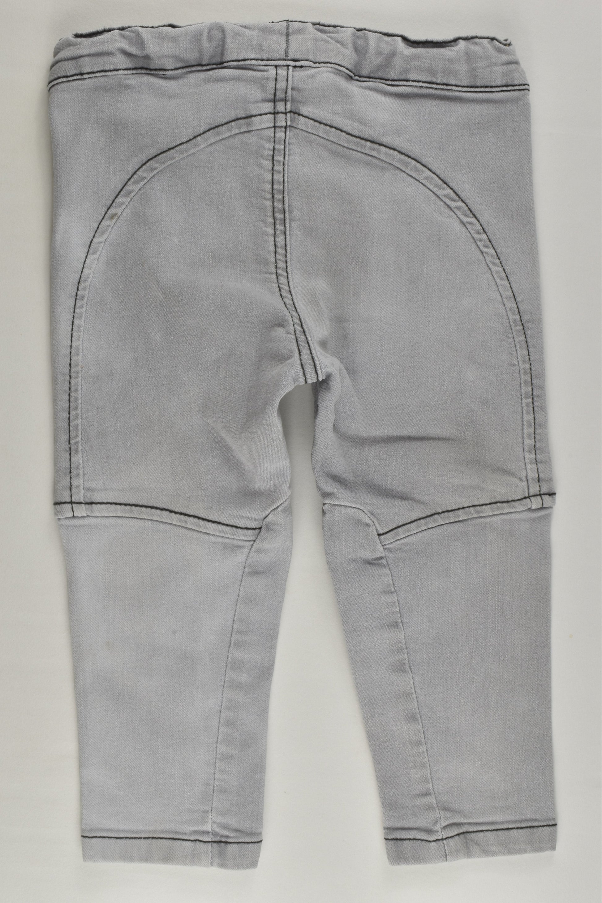Polarn O. Pyret Size 1 (86 cm) Stretchy Lightweight Denim Pants