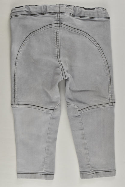 Polarn O. Pyret Size 1 (86 cm) Stretchy Lightweight Denim Pants