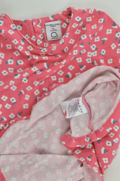 Polarn O. Pyret Size 1 (86 cm) Twirly Floral Dress
