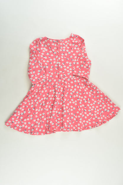 Polarn O. Pyret Size 1 (86 cm) Twirly Floral Dress