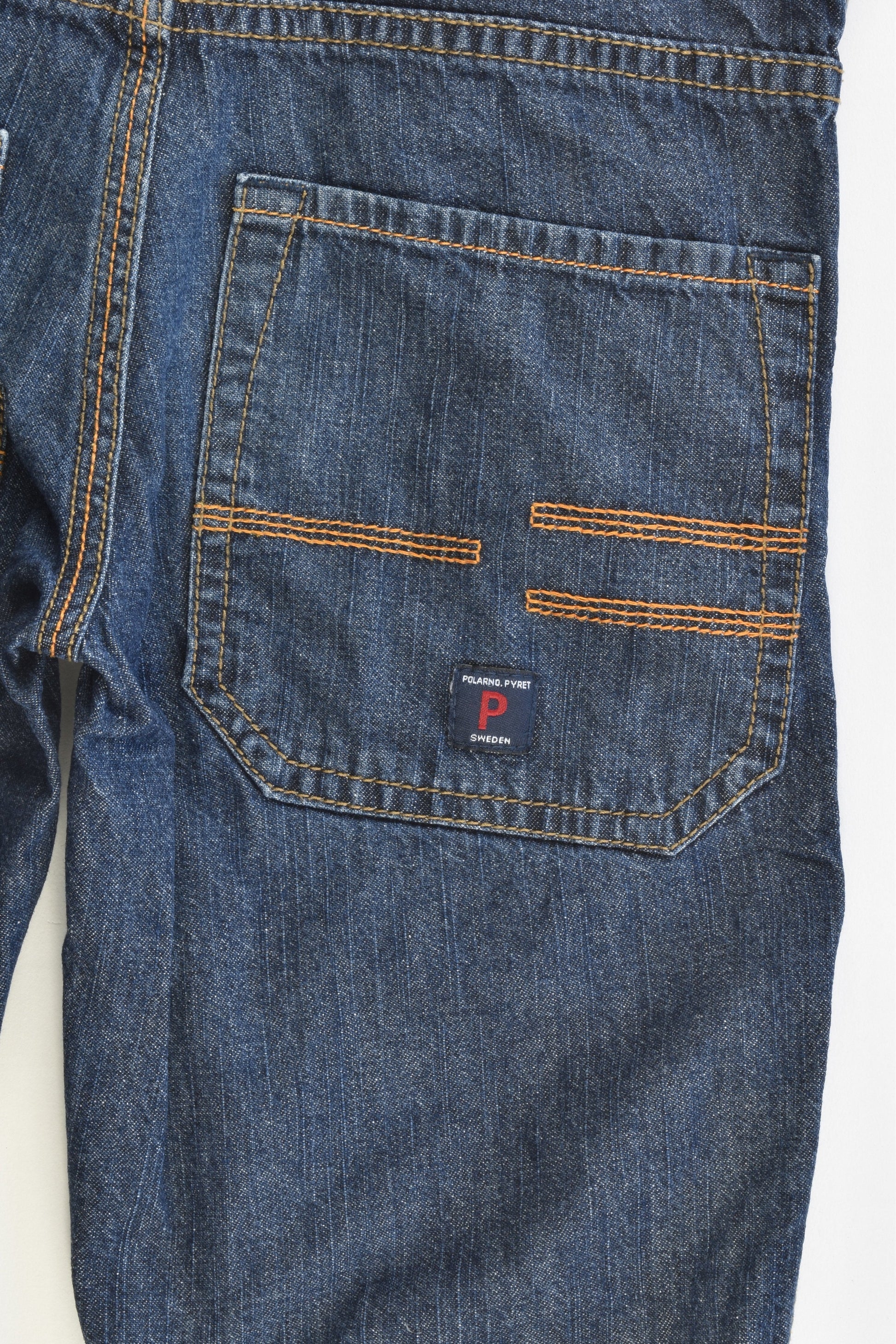 Polarn O. Pyret Size 116 cm (5-6) Soft and Light Denim Shorts