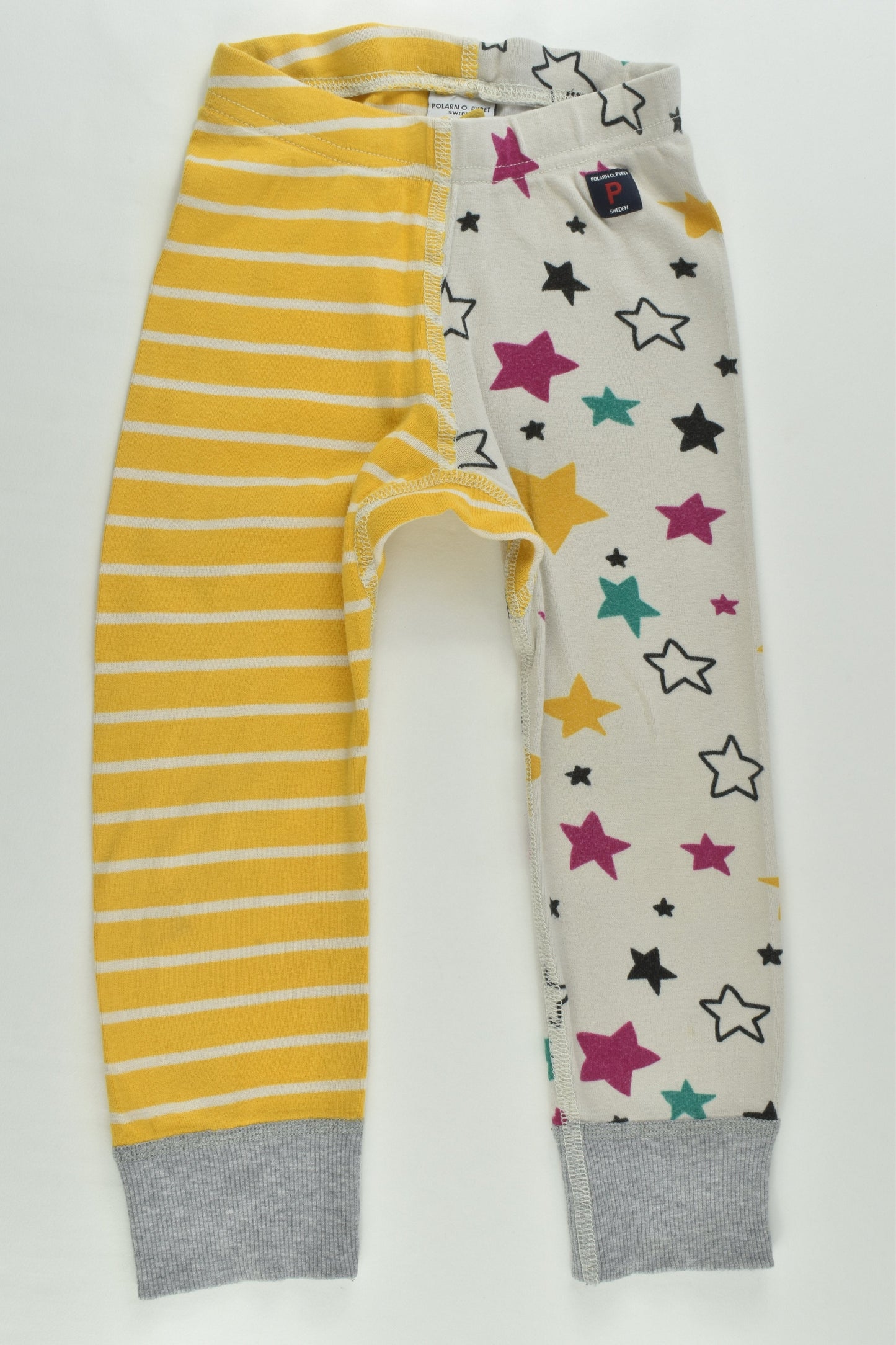 Polarn O. Pyret Size 2 (92 cm) Stripes and Stars Pants