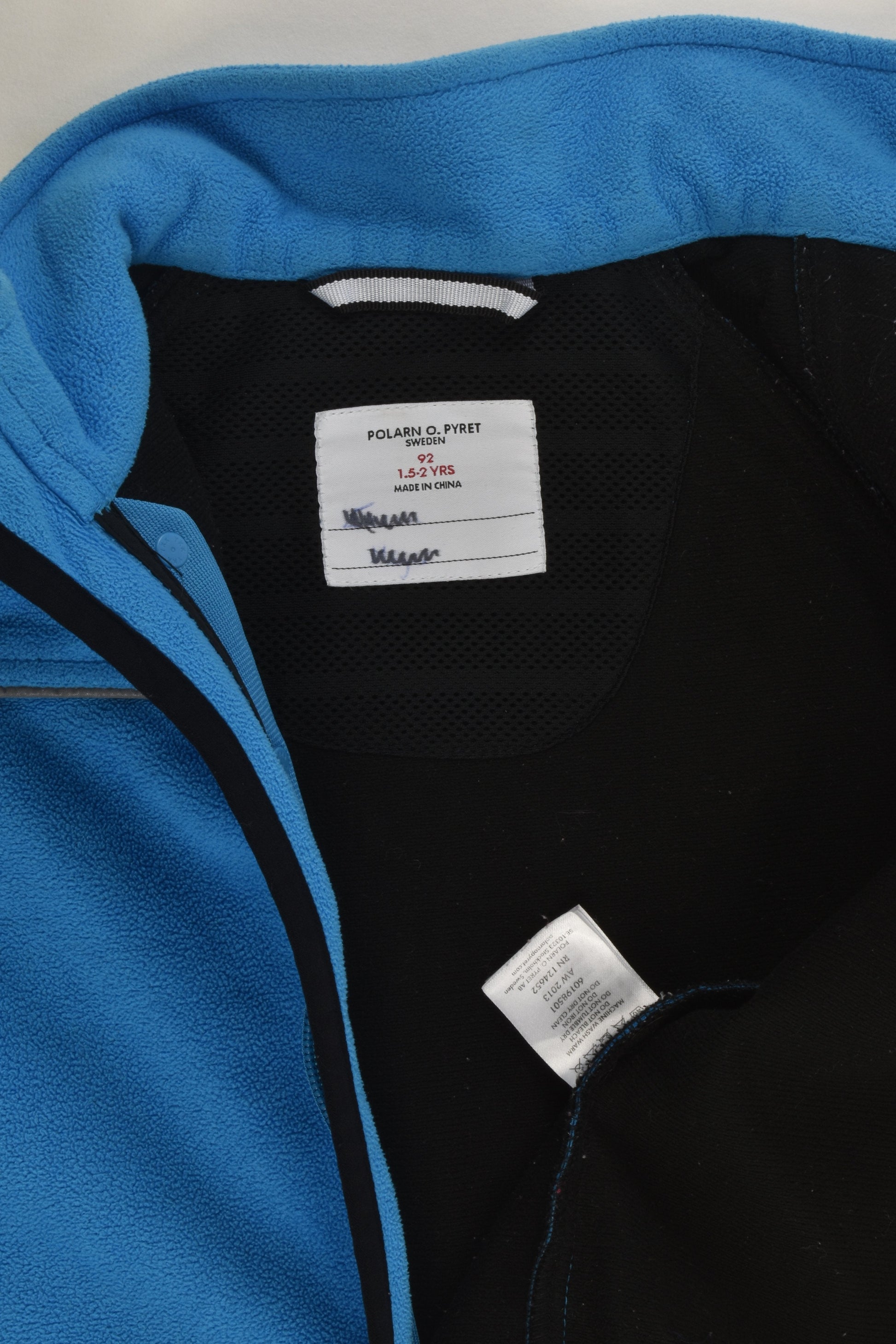 Polarn O. Pyret Size 2 (92 cm) Windfleece Jacket