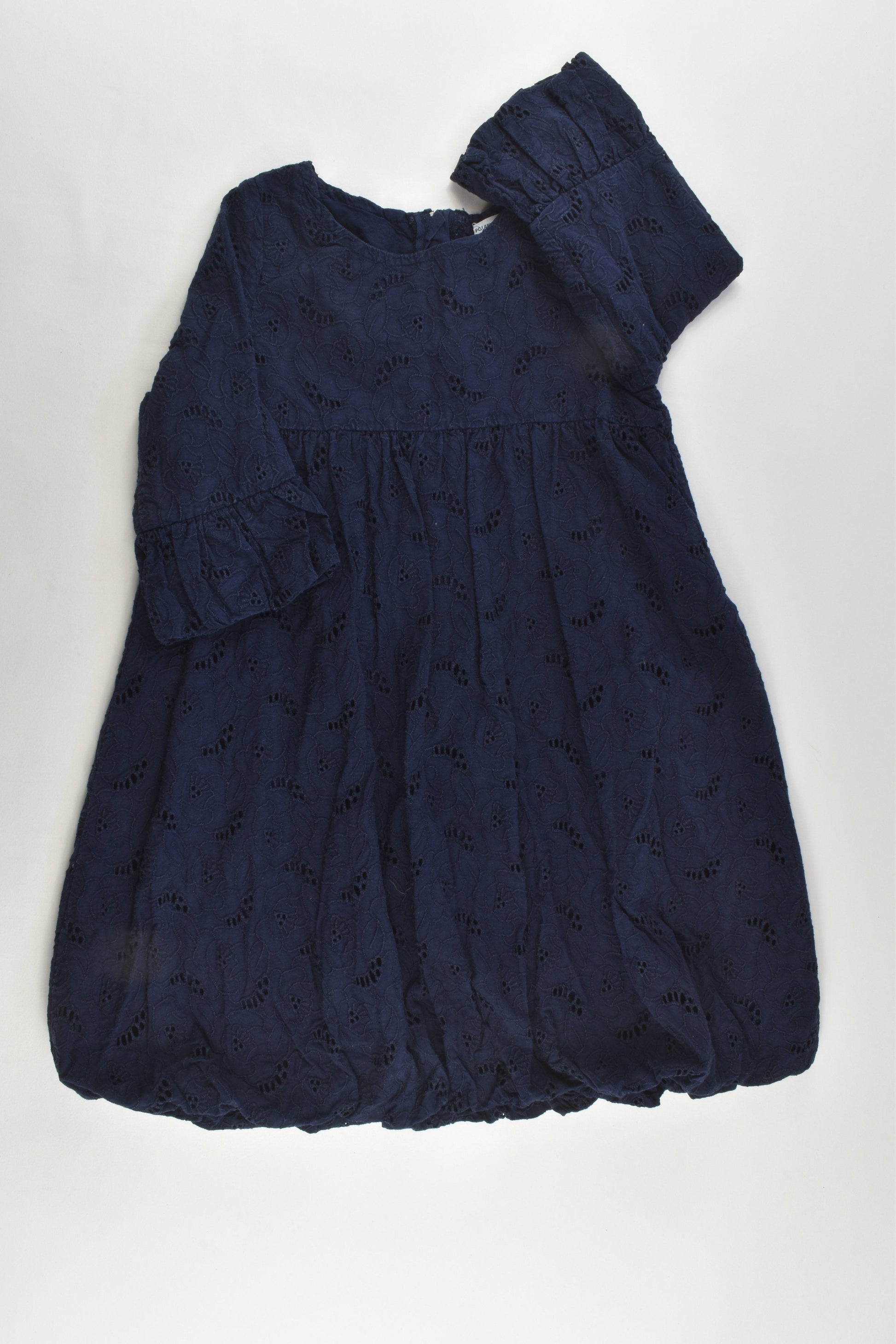 Polarn O. Pyret Size 3-4 (104 cm) Lined Lace Dress