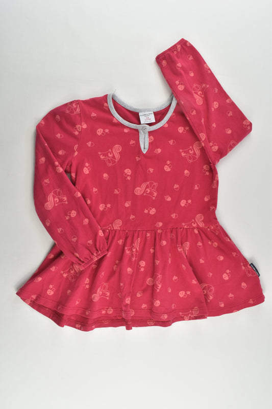 Polarn O. Pyret Size 3-4 (104 cm) Squirrel Dress/Tunic
