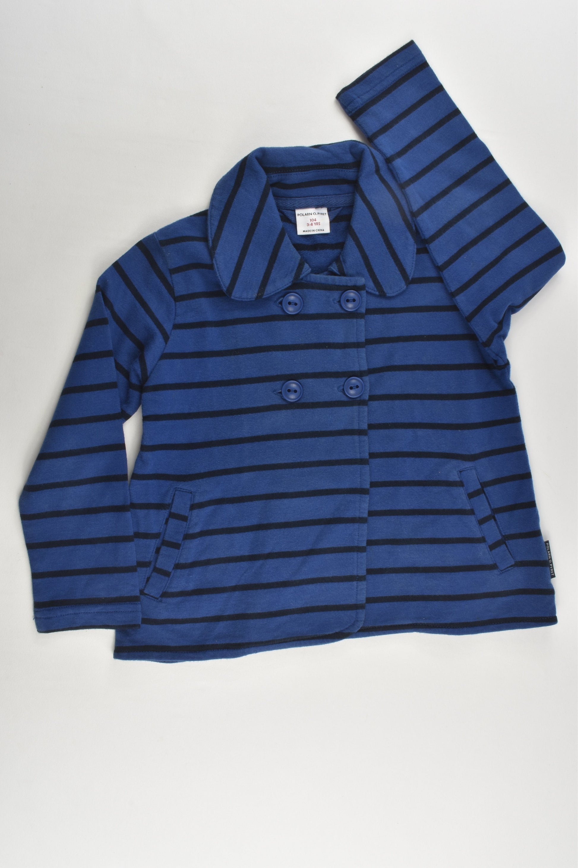Polarn O. Pyret Size 3-4 (104 cm) Striped Jumper