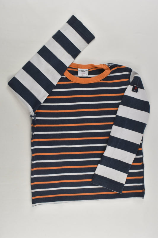 Polarn O. Pyret Size 3-4 (104 cm) Striped Top