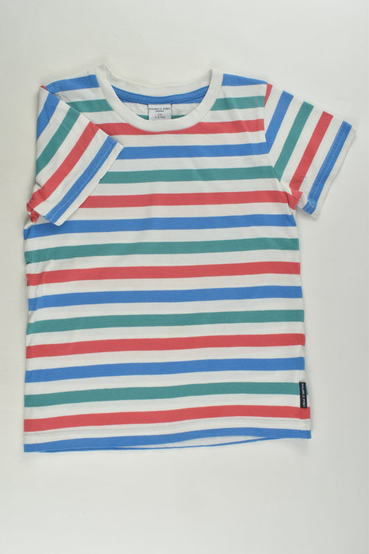 Polarn O. Pyret Size 4-5 (110 cm) Striped T-shirt