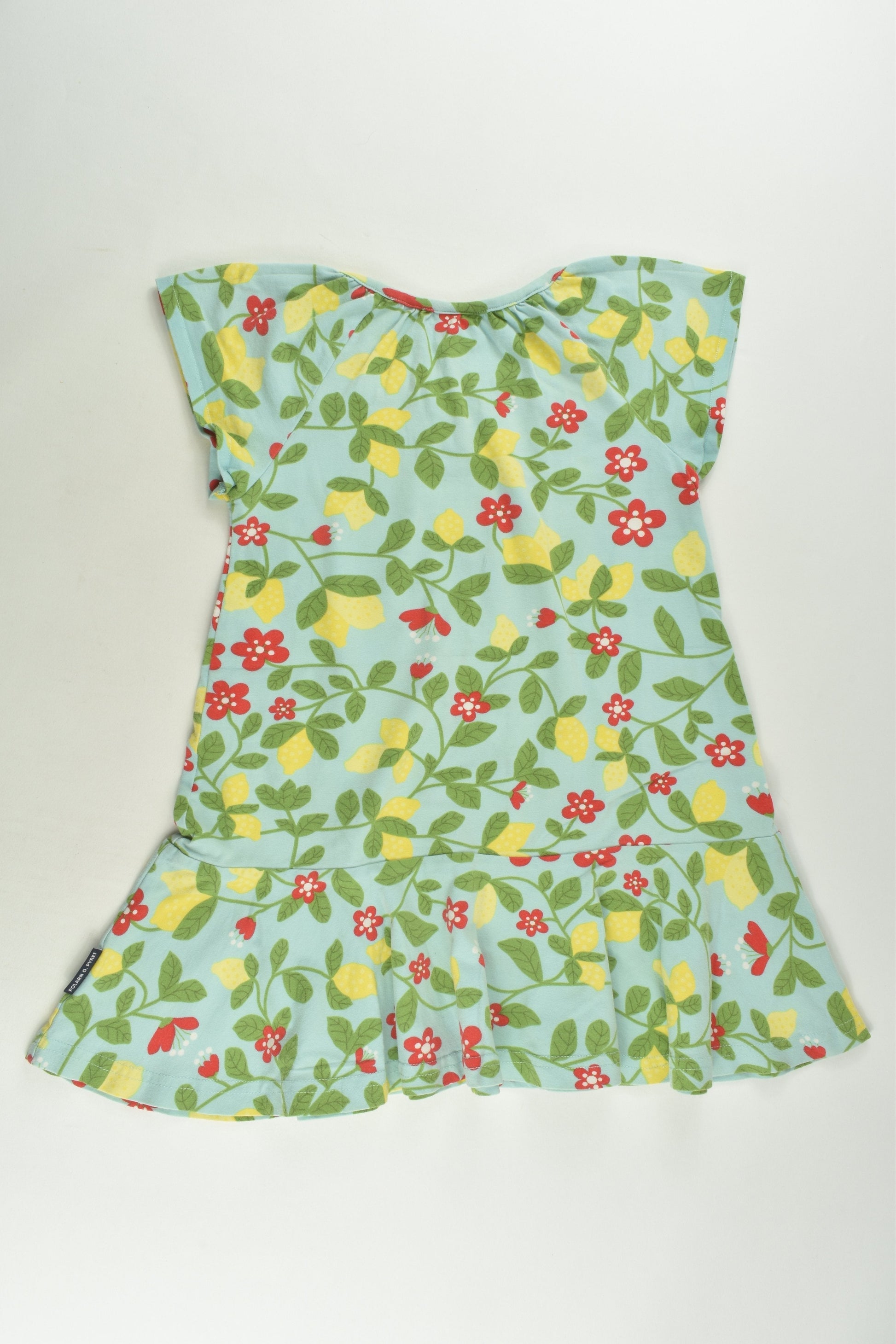 Polarn O. Pyret Size 4-6 (110/116 cm) Floral Dress