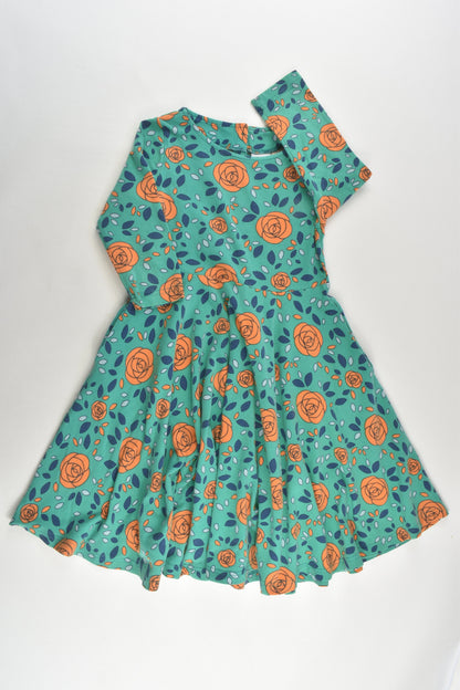 Polarn O. Pyret Size 5-6 (110/116 cm) Roses Twirly Dress