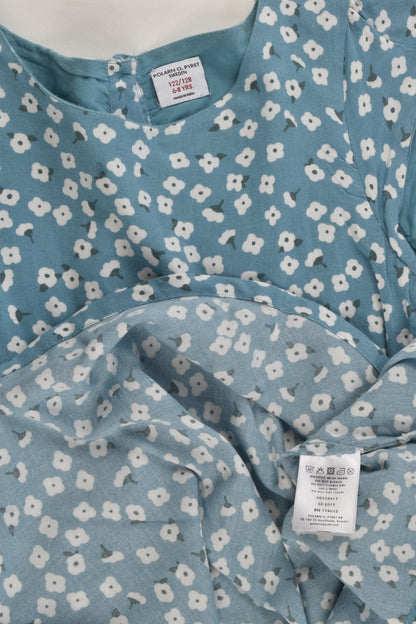Polarn O. Pyret Size 6-8 (122/128 cm) Floral Dress