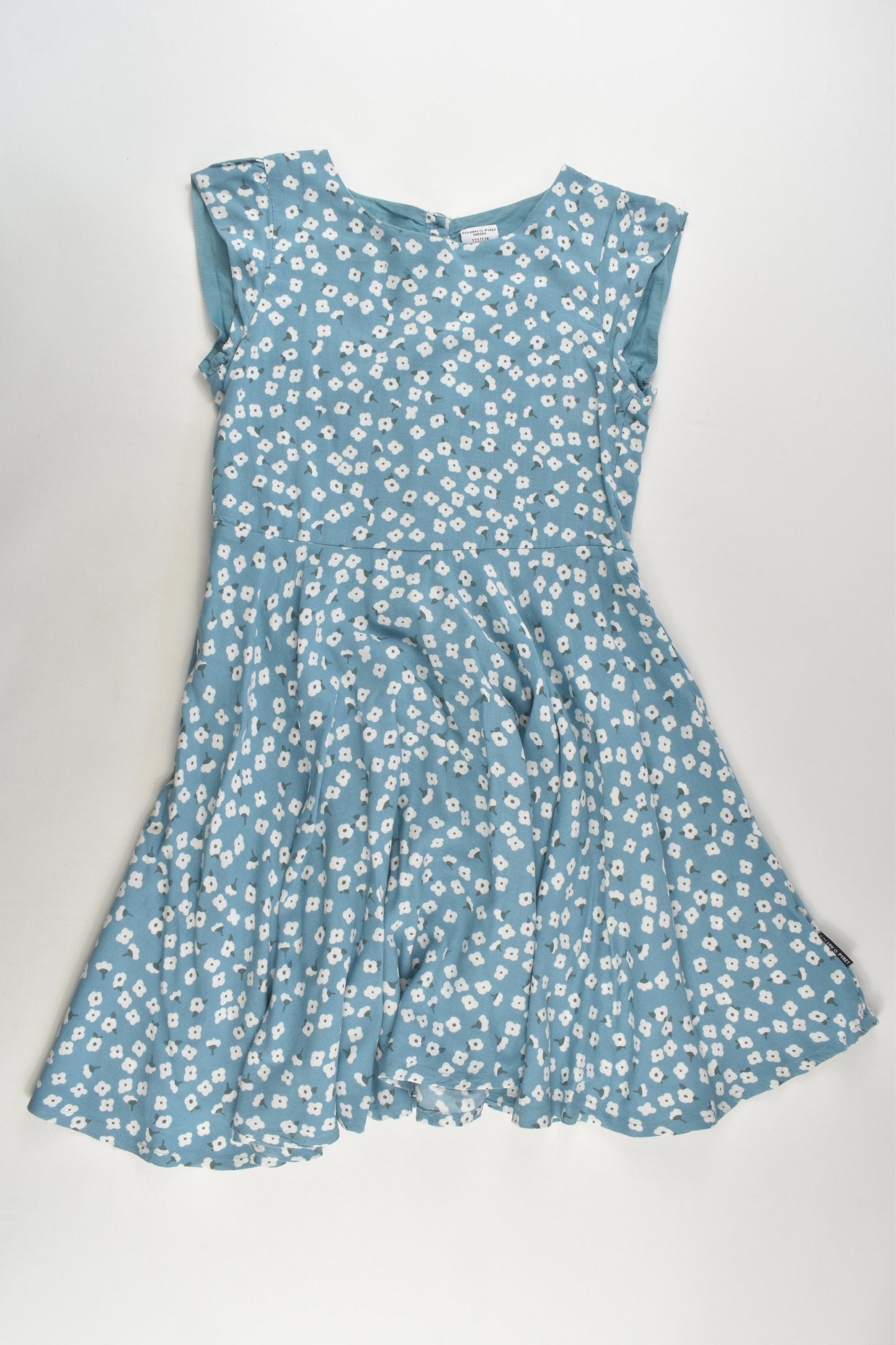Polarn O. Pyret Size 6-8 (122/128 cm) Floral Dress